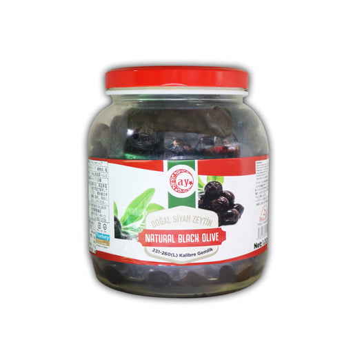 Ay Natural Black Olives ナチュラルブラックオリーブ 1000g
