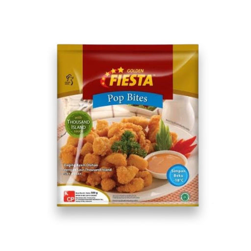 Fiesta Chicken Pop Bites with Souce フライドチキン ソース付き 500g