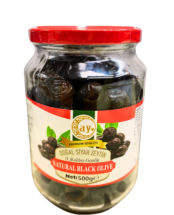 Ay Natural Black Olive 500g