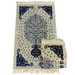 Glittery velvet prayer rug