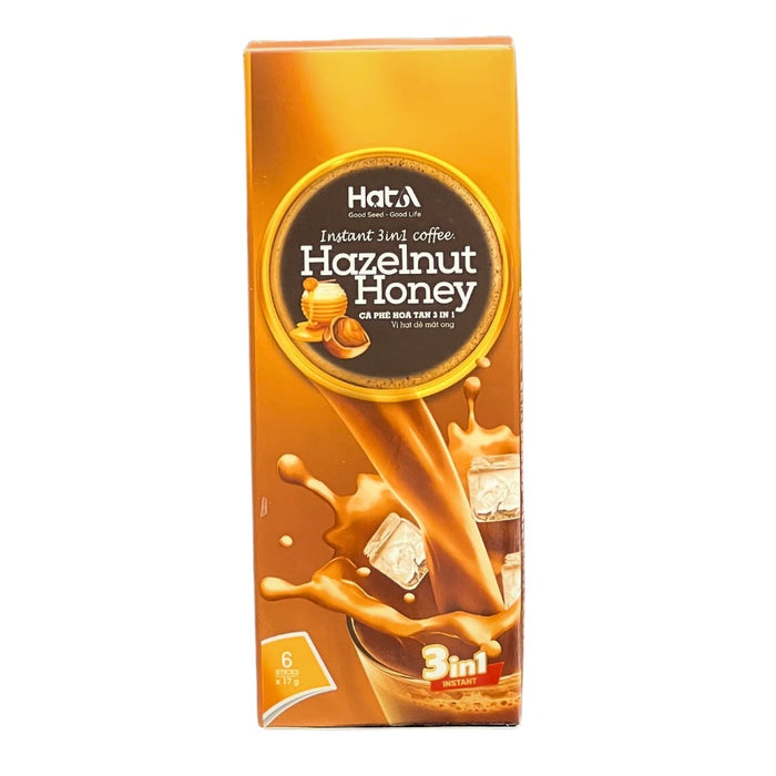 Hazelnut honey coffee 6 sticks