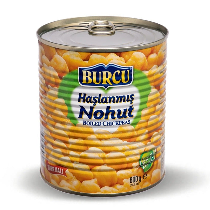 Burcu Boiled Chickpeas ひよこ豆の水煮 800g - Tokyo Camii Halal Market