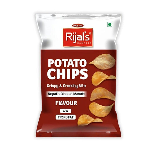 Rijal’s Potato Chips Crispy & Crunchy Bite ポテトチップス 100g