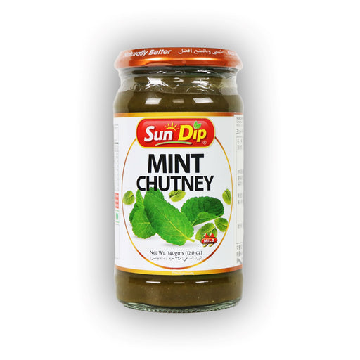 Sun Dip Lazzat Coriander/Mango/Mint Chutney コリアンダー/マンゴー/ミントチャツネ 340 g