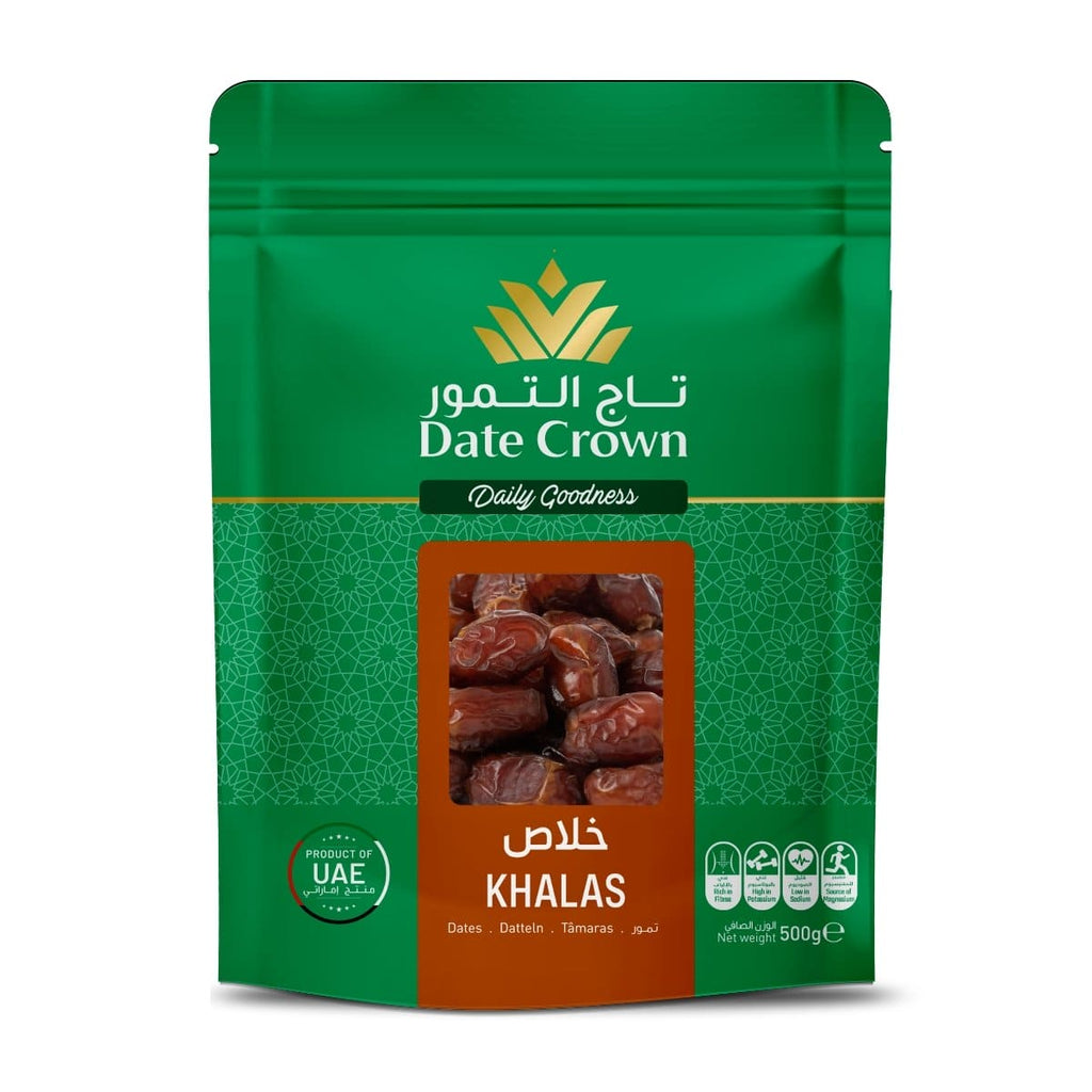 Date Crown Khalas Dates カラース種 500g — Tokyo Camii Halal Market