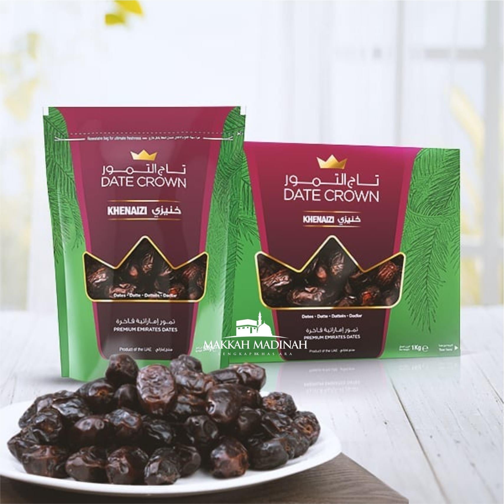 Date Crown Khenaizi デーツ クラウン 500g — Tokyo Camii Halal Market