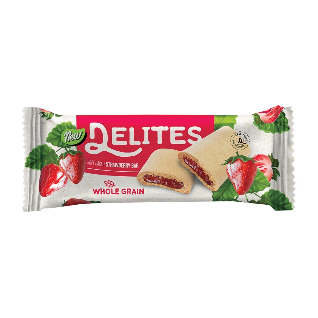 delites soft baked strawberry bar 25g デリート ソフトベイクド ...