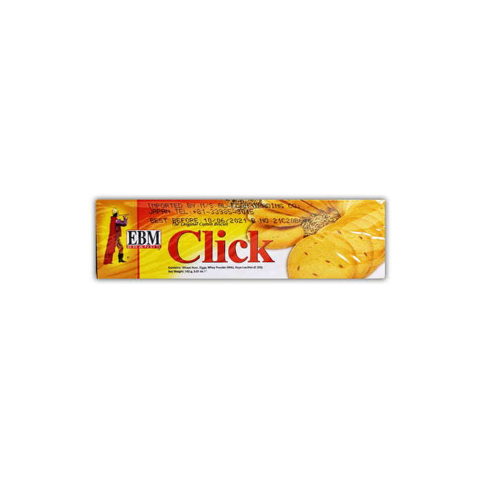 EBM Click Biscuits クミンクッキー142 g