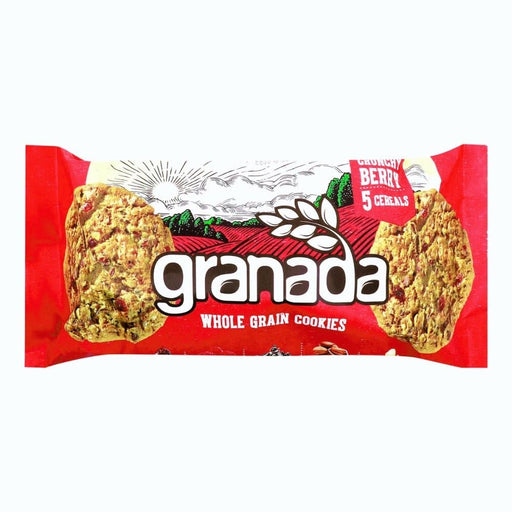 granada whole grain cookiesグラナダクランチベリー150g