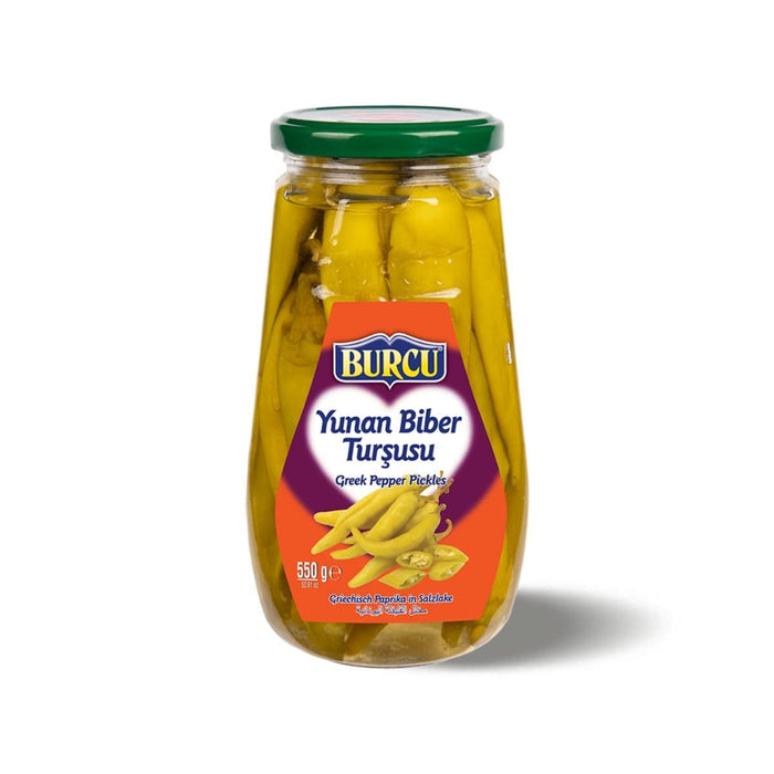 Greek Pepper Pickles Burcu 550g スイートペッパーピク