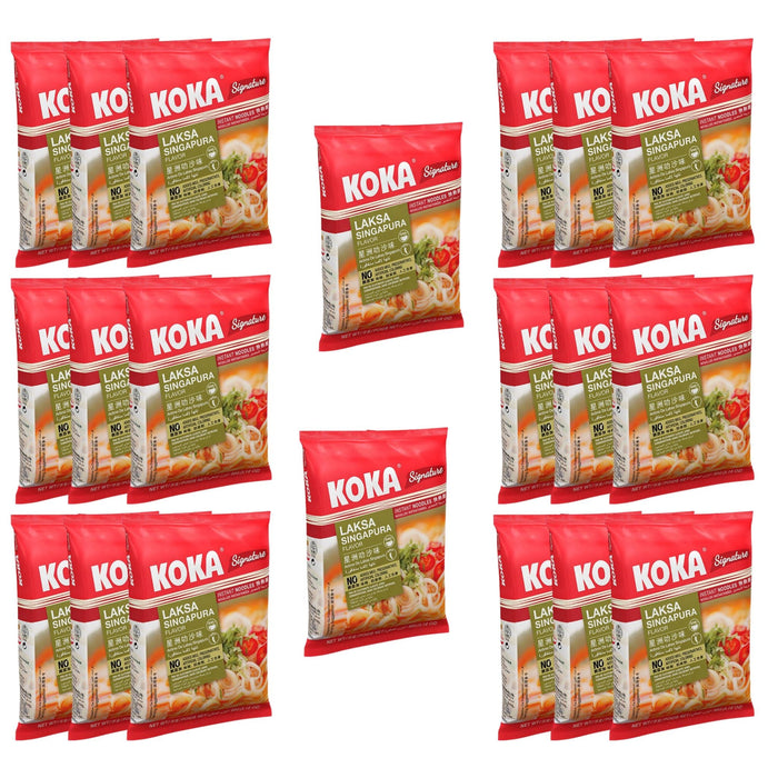 Koka Laksa Singapura flavor Noodles ココナツカレーラーメン 90g