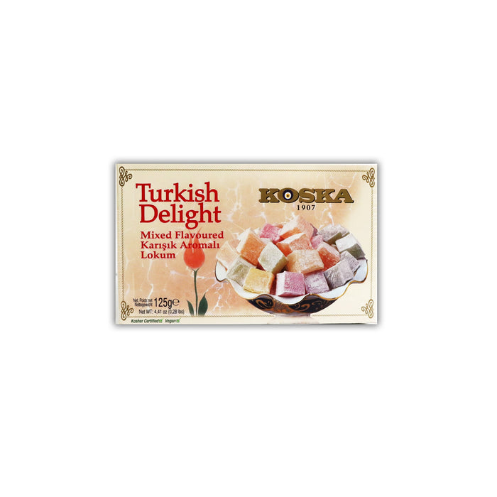 Koska Mixed Flavoured Turkish Delight ミックススキッシュデライト125g