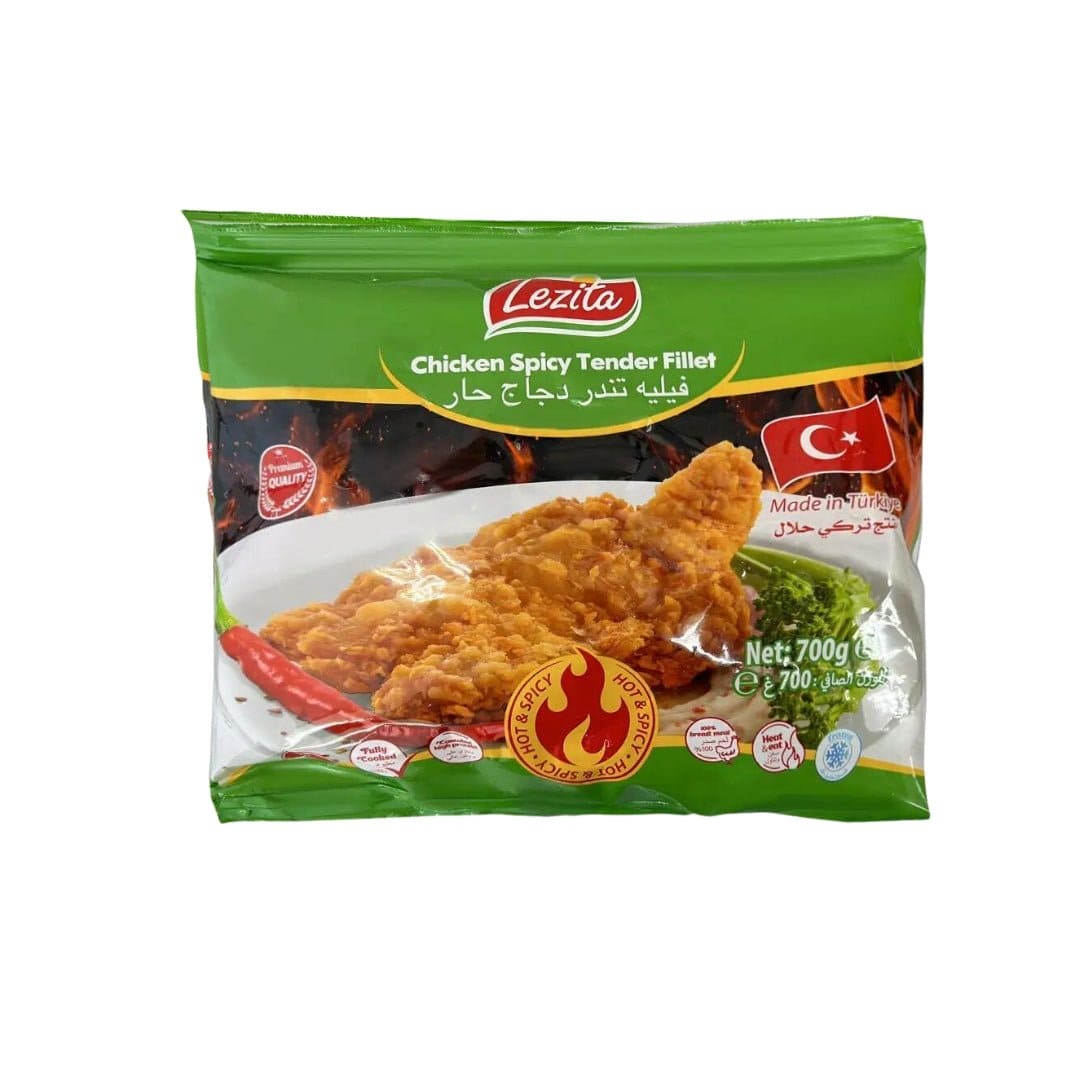 Lezita Chicken Spicy Tender Fillet 700g スパイシーな柔らかいチキンフィレ Tokyo Camii