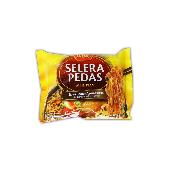 Mi ABC Selera Pedas Hot semur Chicken Flavour