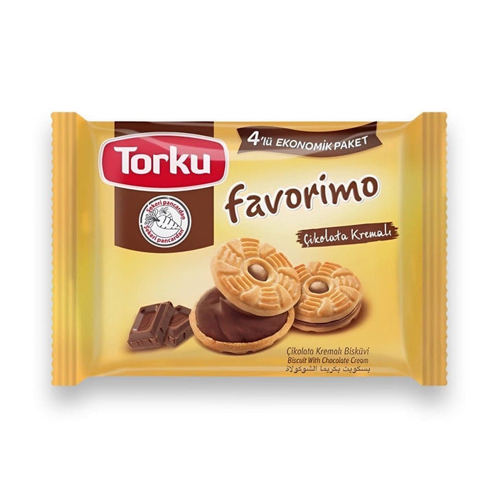 Torku Favorimo chocolate cream sandwich biscuit Baked sweets トルク ファヴォリモチョコクリームサンドビスケット