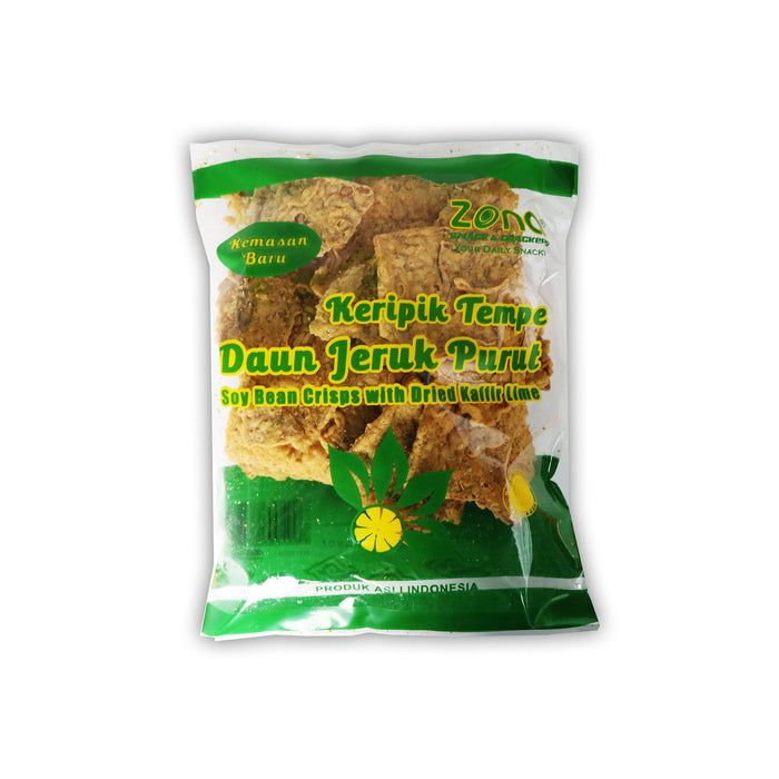 Zona Soy Bean Crisps with Kaffir Lime Leaves 揚げ菓子 200g